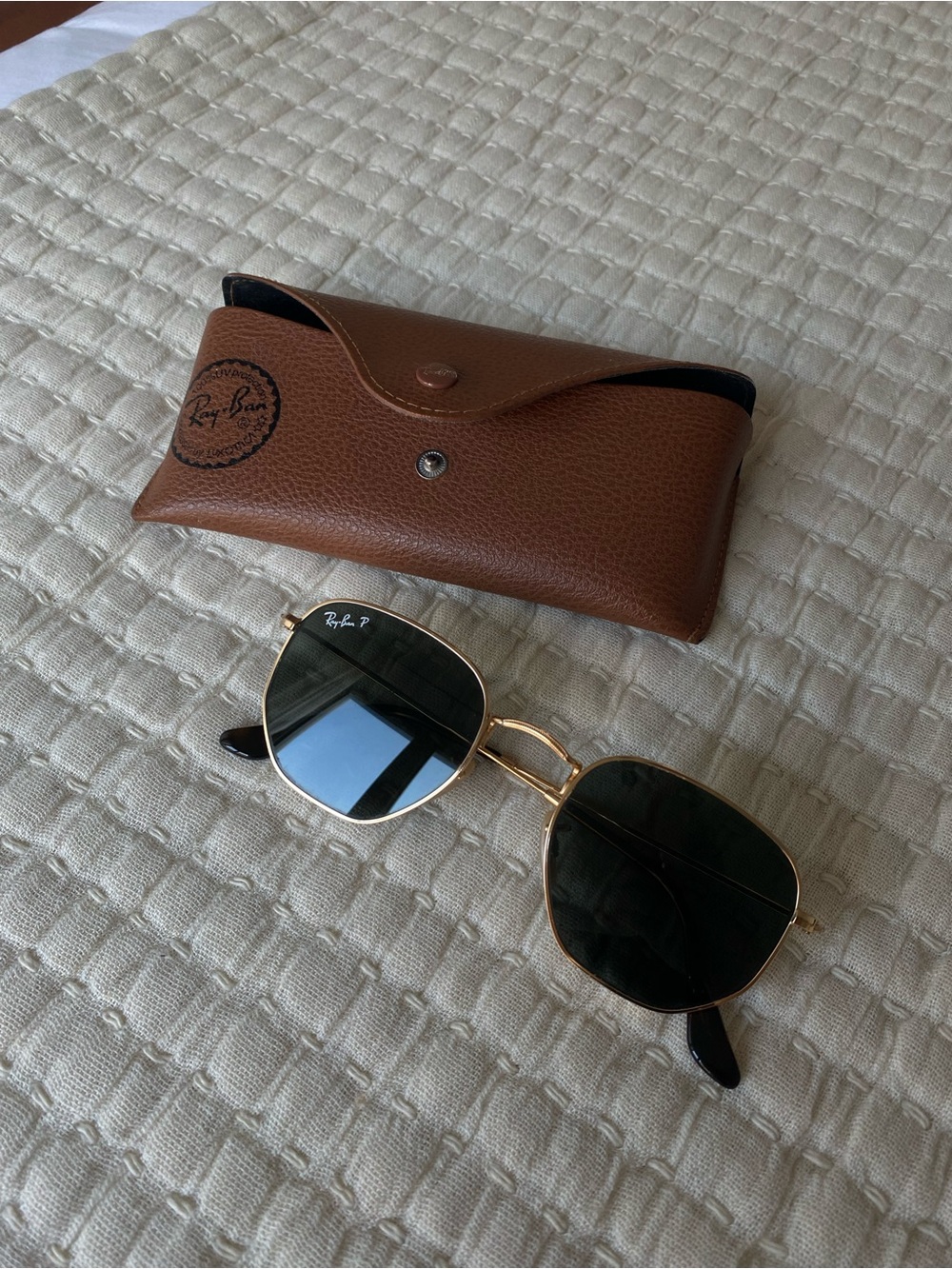 Ray-Ban HEXAGONAL FLAT LENSES polarized